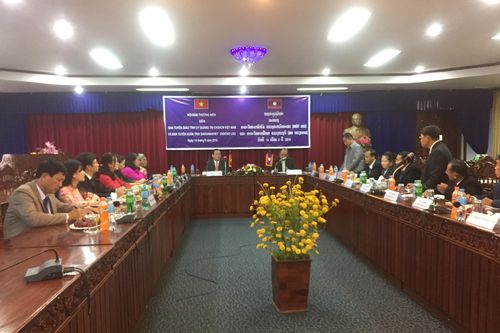 Ban Tuyên giáo Tỉnh ủy Quảng Trị thăm và làm việc tại tỉnh Savannakhet, nước CHDCND Lào