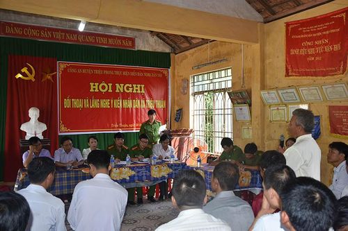Lắng nghe ý kiến của nhân dân để phục vụ nhân dân ngày càng tốt hơn