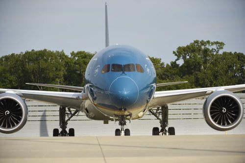 'Soi' siêu máy bay Boeing 787-10 của Vietnam Airlines