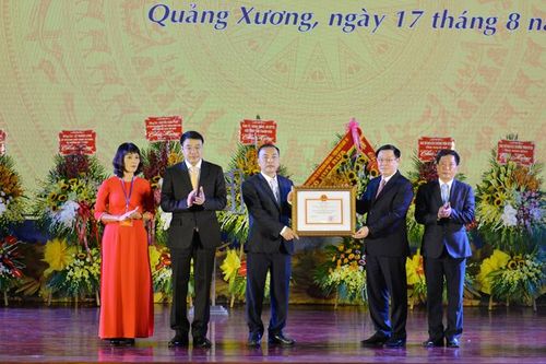 Thanh Hóa: Huyện Quảng Xương đạt chuẩn Nông thôn mới