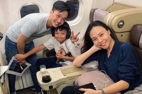 Cường Đô La, Đàm Thu Trang đưa Subeo đi du lịch sau đám cưới