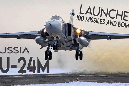 Uy lực cường kích – ném bom Su-24M của Không quân Nga