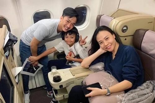 Cường Đô La đưa Đàm Thu Trang và con trai đi du lịch sau lễ cưới