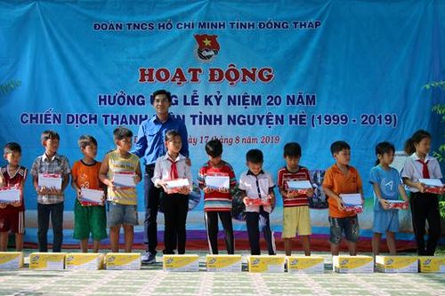 Hưởng ứng kỷ niệm 20 năm 'Chiến dịch Thanh niên tình nguyện hè'
