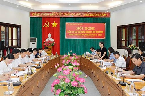 Ban Văn hóa - Xã hội, HĐND tỉnh: Thẩm tra các nội dung trình Kỳ họp thứ mười, HĐND tỉnh khóa XIV
