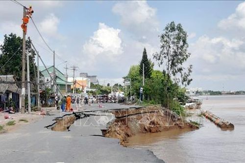 An Giang tạm ứng thêm 24 tỷ đồng để xử lý khẩn cấp sạt lở trên Quốc lộ 91