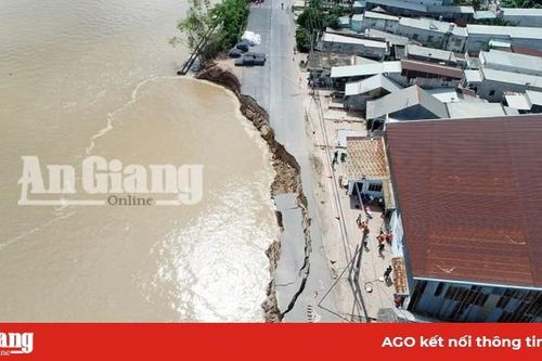 Tạm ứng 24 tỷ đồng từ nguồn ngân sách dự phòng, để xử lý sạt lở khẩn cấp tuyến QL.91