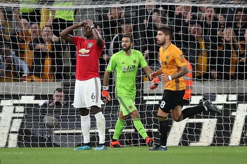 Pogba đá hỏng phạt đền, M.U chia điểm với Wolves