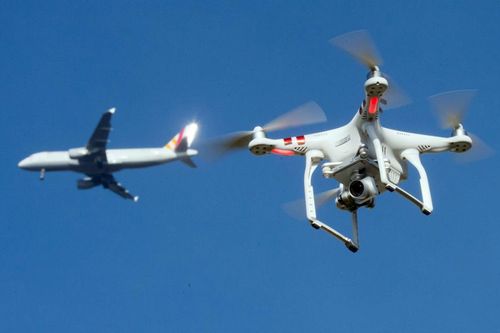 Đối phó drone tại sân bay