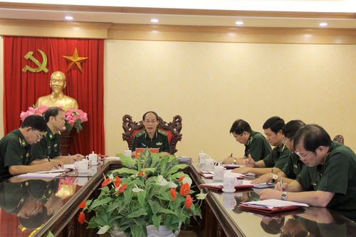 Đẩy nhanh tiến độ xây dựng Nghị quyết về công tác Trinh sát BĐBP