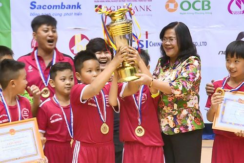 Biên Hòa vô địch Giải bóng đá nhi đồng cúp Báo Đồng Nai lần 17