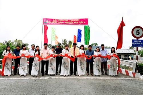 Khánh thành cầu Kênh Năm – Nguyễn Văn Tiếp A