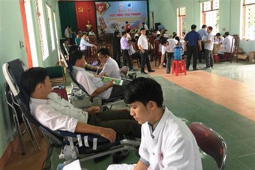 Ngày hội hiến máu tình nguyện 'Giọt hồng yêu thương' lần III-2019