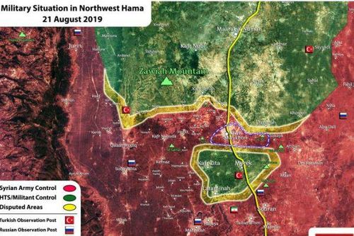 Diễn biến mới nhất ở mặt trận phía Nam Idlib