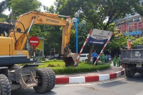 Cầu Giấy tăng cường xử lý vi phạm trật tự đô thị