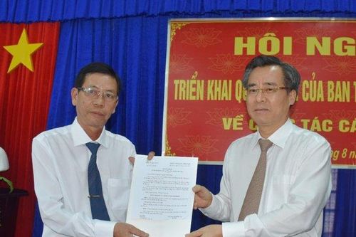 Bổ nhiệm, chuẩn y nhân sự 3 tỉnh