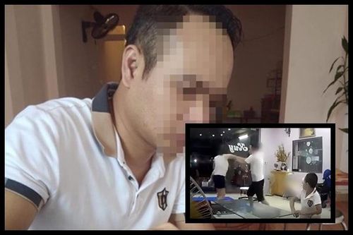 Cộng đồng mạng nói gì về hành động của người chồng trong clip đánh vợ trước mặt con?