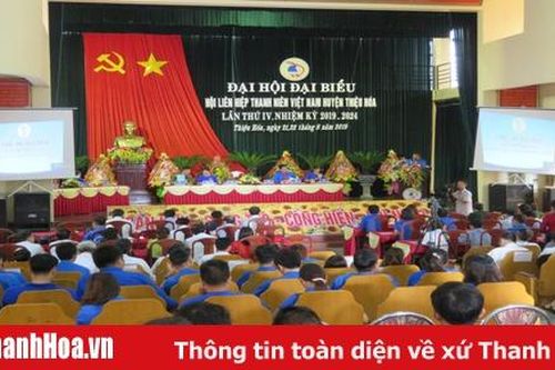 Thanh niên Thiệu Hóa khởi nghiệp, sáng tạo, chung sức xây dựng Hội Liên hiệp thanh niên vững mạnh