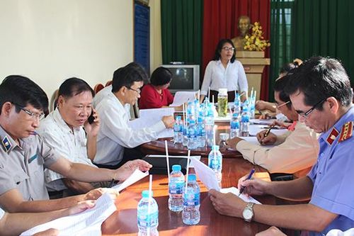 Ban Pháp chế HĐND tỉnh giám sát THADS tại Cẩm Mỹ