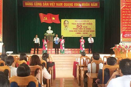 Đak Pơ: Tọa đàm kỷ niệm 50 năm thực hiện Di chúc của Bác