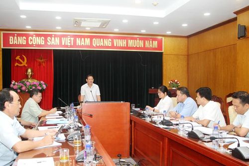 Ban Thường vụ Tỉnh ủy làm việc với Huyện ủy Bắc Hà