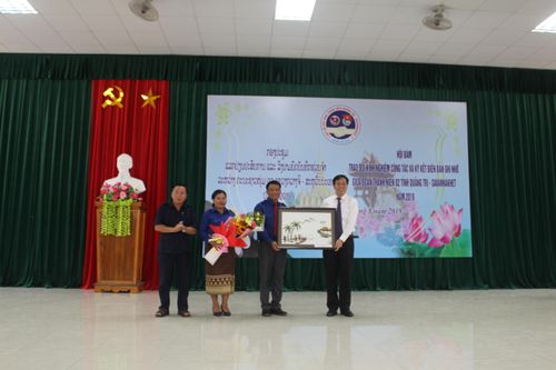 Hội đàm trao đổi kinh nghiệm công tác đoàn và phong trào thanh thiếu nhi giữa Đoàn Thanh niên 2 tỉnh Quảng Trị – Savannakhet