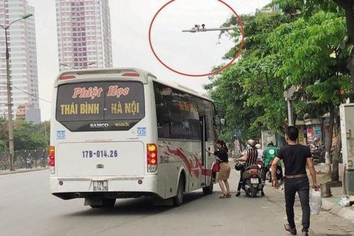 Camera giao thông lắp đặt quanh bến xe Giáp Bát chỉ để… 'trang trí'?