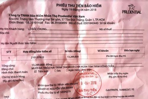 Khách hàng kêu cứu vì bị Bảo hiểm Prudential 'bỏ rơi'