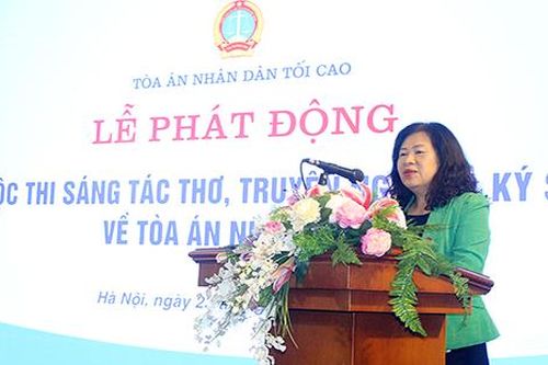 Phát động cuộc thi sáng tác thơ, truyện ngắn và ký sự về Tòa án nhân dân