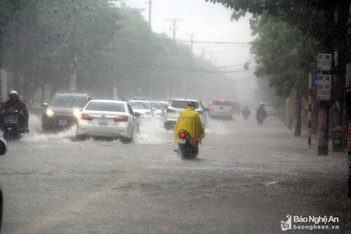 Thời tiết ngày 23/8: Nghệ An có nơi mưa rất to và dông