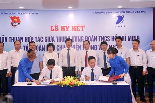 VNPT hợp tác với TW đoàn TNCS HCM trong lĩnh vực viễn thông, CNTT & TT