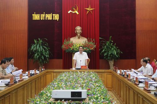 Hội nghị Ban Thường vụ Tỉnh ủy