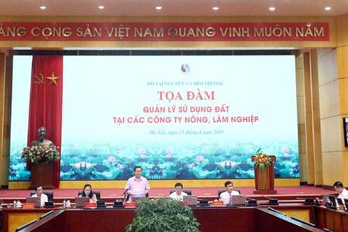 Tọa đàm về quản lý sử dụng đất tại các công ty nông, lâm nghiệp