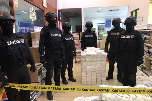 Malaysia bắt giữ lượng ma túy lớn nhất trong lịch sử