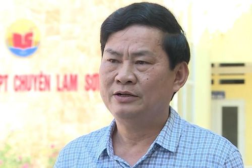 Kỷ luật hiệu trưởng trường THPT chuyên Lam Sơn