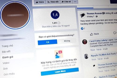 Shop thời trang Việt liên tục bị khách nước ngoài đánh giá 1 sao