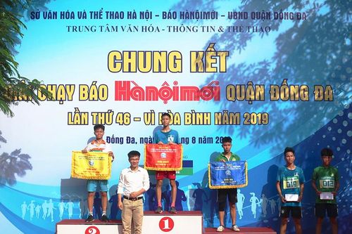 251 vận động viên quận Đống Đa tham gia chung kết Giải chạy báo Hànôịmới