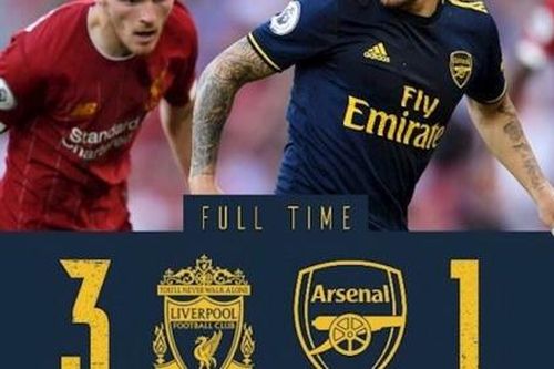 Thắng tưng bừng Arsenal, Liverpool độc chiếm ngôi đầu Ngoại hạng Anh