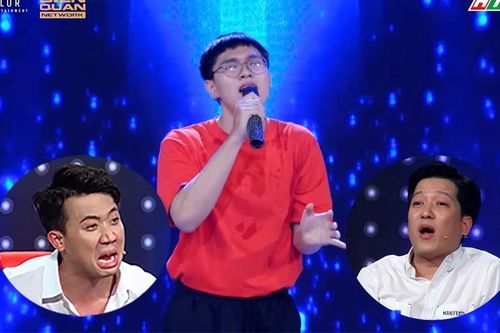 Trấn Thành mếu máo trách móc Trường Giang trên truyền hình