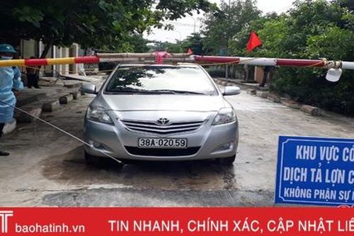 Thêm 2 địa phương ở Hà Tĩnh 'dính' dịch tả lợn châu Phi