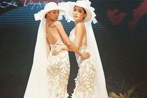 Kỳ Duyên - Minh Triệu diện váy cưới đôi như cặp tình nhân thuở mặn nồng