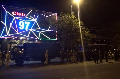 Phát hiện hàng chục người dương tính với ma túy trong quán bar Club 97 ở Ninh Thuận