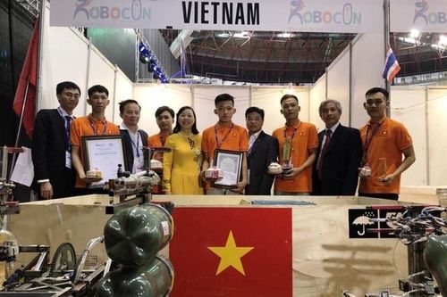 Việt Nam đoạt giải Ba cuộc thi Sáng tạo Robot châu Á - Thái Bình Dương 2019