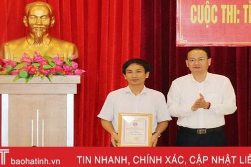 11 tập thể, 30 cá nhân đạt giải Cuộc thi Tìm hiểu 550 huyện Nghi Xuân