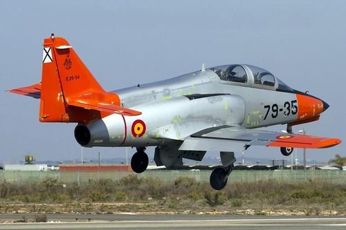 Máy bay quân sự của Tây Ban Nha rơi gần biển La Manga