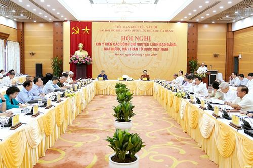 'Không xây dựng văn kiện Đại hội Đảng trong phòng lạnh mà phải từ thực tiễn'