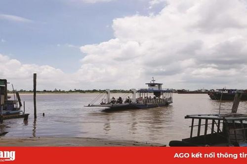 Bao giờ phà Vàm Cống hoạt động trở lại?