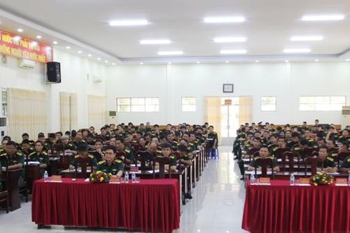 Đảng ủy Quân sự tỉnh Khánh Hòa tuyên truyền kỷ niệm 50 năm thực hiện Di chúc của Bác