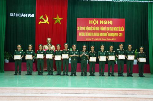Sư đoàn 968 sơ kết Cuộc vận động 50, giai đoạn 2015 - 2019