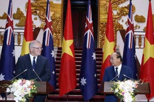 Thế giới Thế giới toàn cảnh Gặp Tổng thống Mỹ, Thủ tướng Australia ca ngợi vai trò của Việt Nam